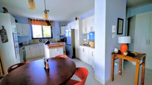Vista Bikini kitchen with view of Punta Bikini. Vista Bikini kitchen with view of Punta Bikini.